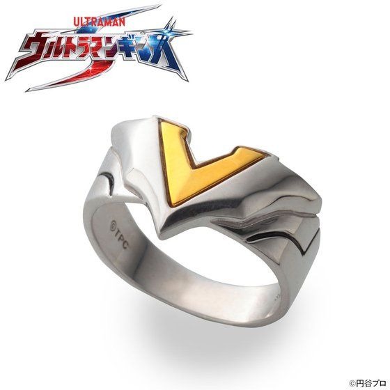 「ウルトラマンシリーズ カラータイマーデザイン silver925 リング / ウルトラマンビクトリー」13,200円（税込）（C）円谷プロ