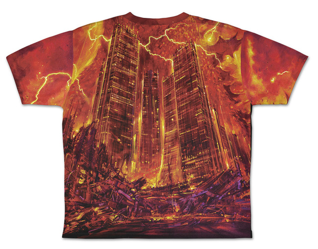 「ゴジラ’84 両面フルグラフィックTシャツ」6,000円（税抜） (C) TOHO CO., LTD.