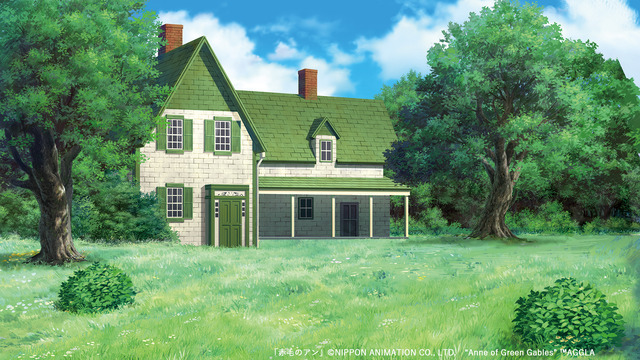 「世界名作劇場」シリーズ壁紙『赤毛のアン』