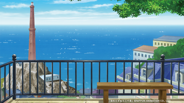 「世界名作劇場」シリーズ壁紙『母をたずねて三千里』