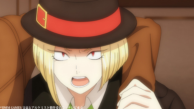 『文豪とアルケミスト ～審判ノ歯車～』第3話「桜の森の満開の下　後編」場面カット（C）DMM GAMES/文豪とアルケミスト製作委員会・テレビ東京