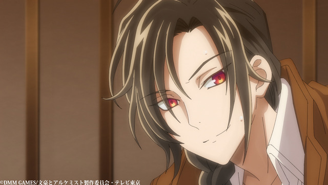 『文豪とアルケミスト ～審判ノ歯車～』第3話「桜の森の満開の下　後編」場面カット（C）DMM GAMES/文豪とアルケミスト製作委員会・テレビ東京