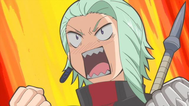 『社長、バトルの時間です！』第3話先行カット（C）KADOKAWA・でらゲー・PREAPP PARTNERS／「シャチバト！」製作委員会