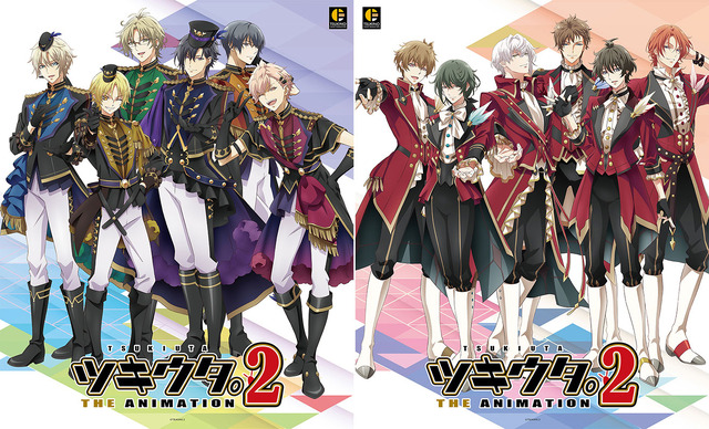 『ツキウタ。THE ANIMATION２』ビジュアル(C) TSUKIANI.2