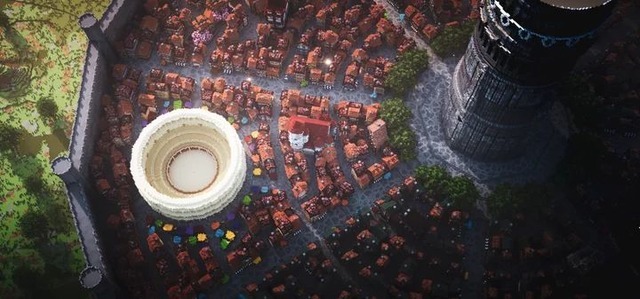 『マインクラフト』に出会いを求めるのは間違っているだろうか―「ダンまち」オラリオの街を海外プロチームが緻密に再現