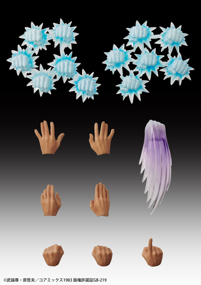 超像可動「ケンシロウ」8,200円（税別）（C）武論尊・原哲夫／コアミックス 1983 版権許諾証GB-219