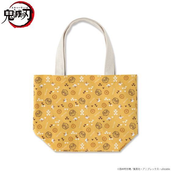 「ゆるっと鬼滅の刃　モチーフ総柄ランチトート」2,970円（税込）（C）吾峠呼世晴／集英社・アニプレックス・ufotable