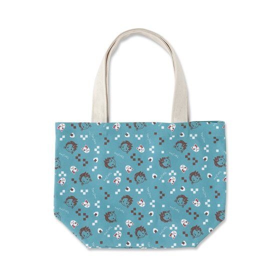 「ゆるっと鬼滅の刃　モチーフ総柄ランチトート」2,970円（税込）（C）吾峠呼世晴／集英社・アニプレックス・ufotable