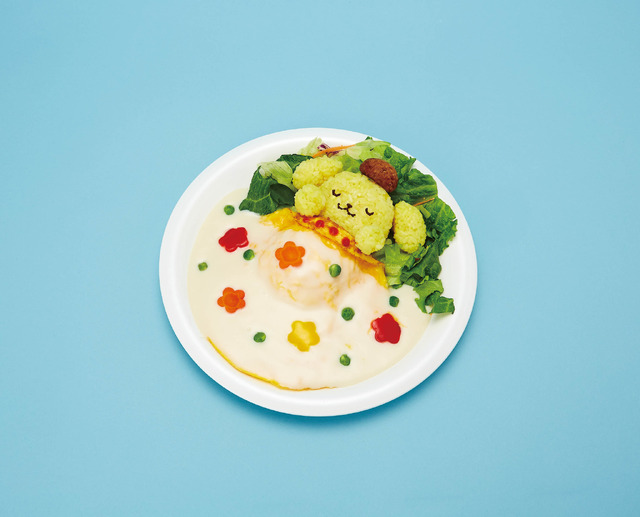 「お昼寝だいすき ぐーずかオムライス」（C）’96, ’20 SANRIO 著作（株）サンリオ（※いちご新聞より）