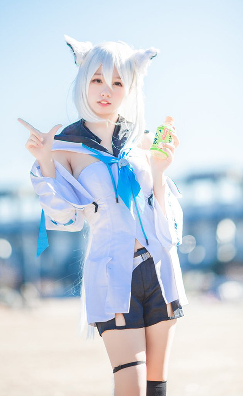 菌儿rikushiさん@zoey_0228 白上フブキ(Vチューバー)／画像提供:菌儿rikushi