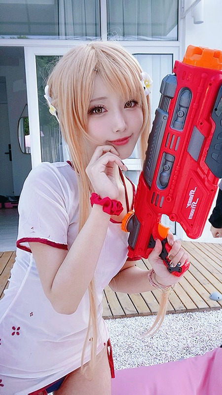 切切キリコさん@celia_aya 水着アスナ『ソードアート・オンライン』／画像提供：切切キリコ