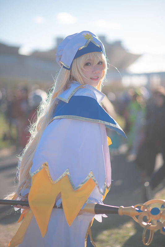 茶叶小果さん@chaye_cosplay 女神官『ゴブリンスレイヤー』／画像提供:茶叶小果