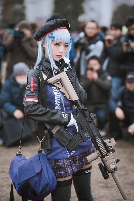 翠翠suiseikoさん@chitandaneko HK416『ドールズフロントライン』／撮影：网管菌@moukuda_WGJ