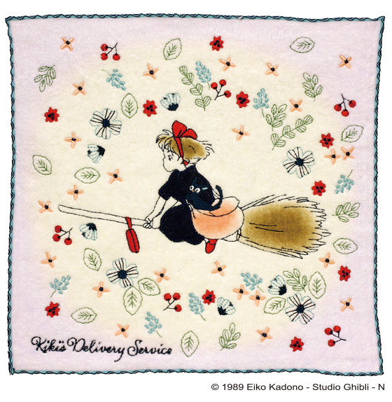 ミニタオル キキの出発 600円(税別）