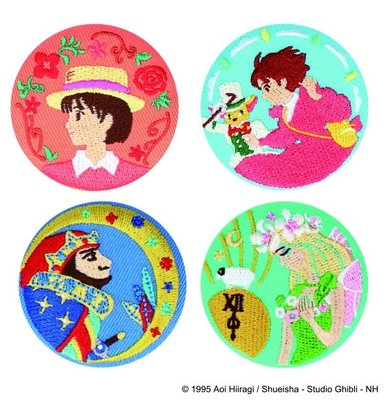 耳をすませば 刺繍ブローチコレクション（全種セット10個入りBOX）7,000円(税別）