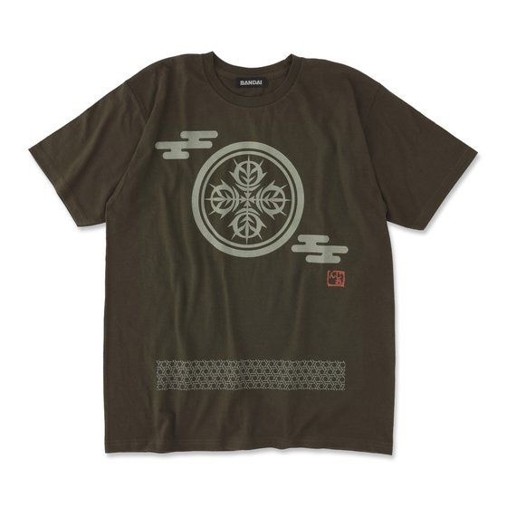 「機動戦士ガンダム 家紋柄企画」Tシャツ（3,300円・税込）（C）創通・サンライズ