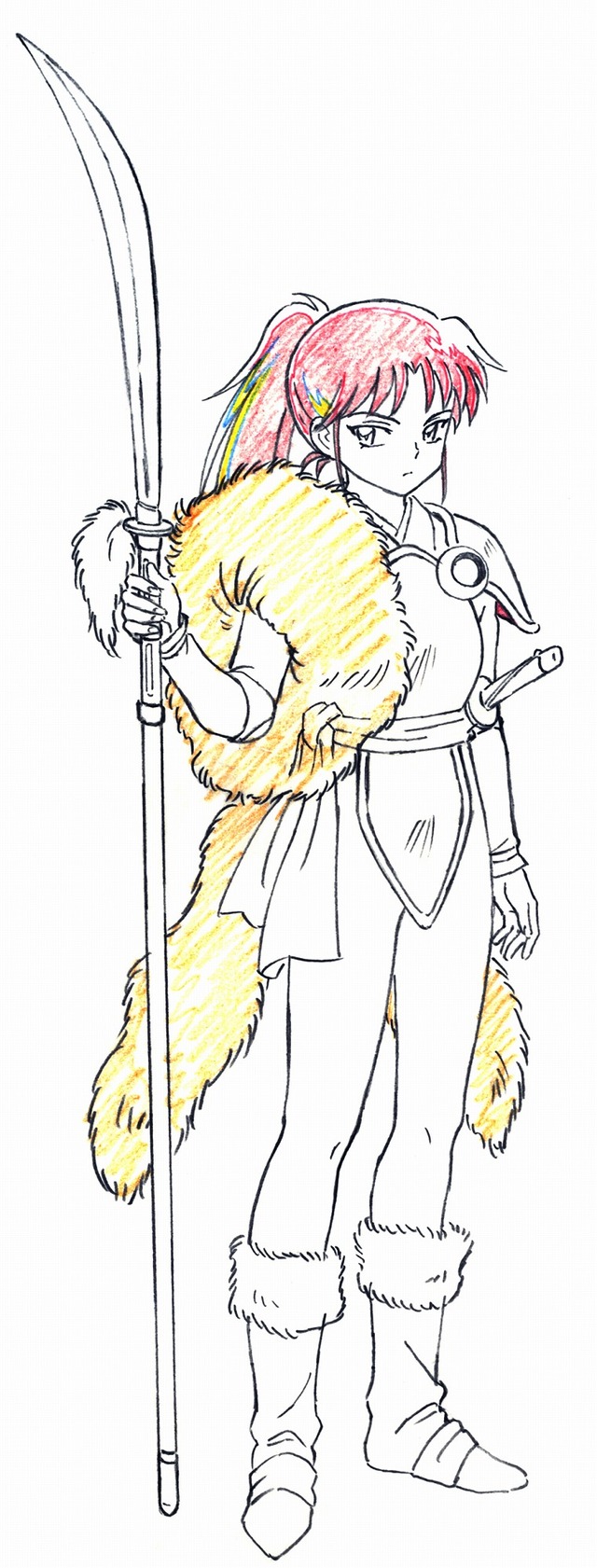 「『半妖の夜叉姫』せつなキャラクター設定画」（Ｃ）高橋留美子／小学館・読売テレビ・サンライズ 2020