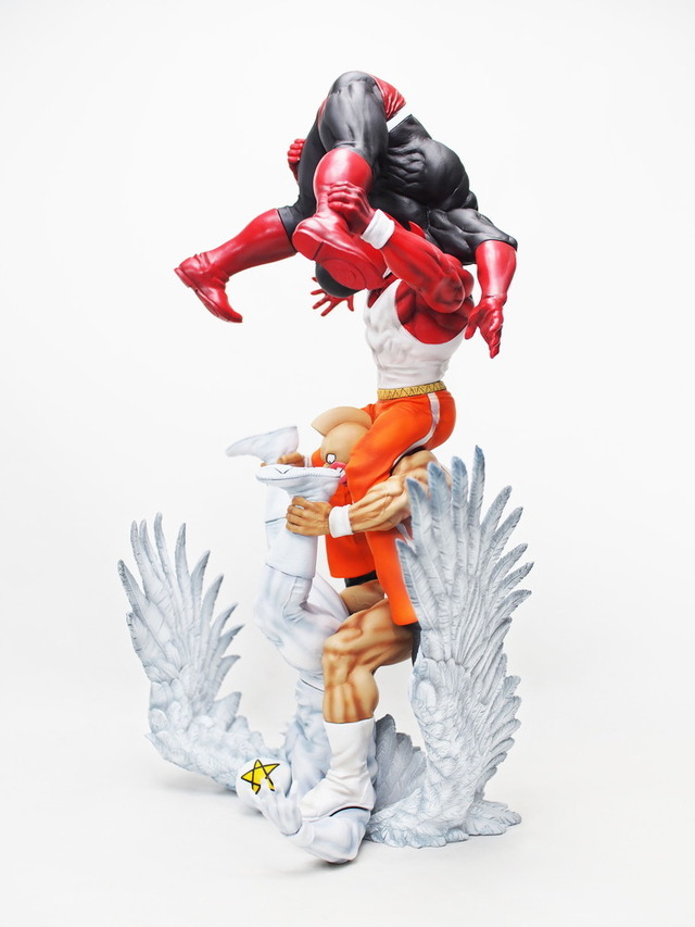 「キン肉マン生誕40周年記念マッスルドッキング4体セット」（C）ゆでたまご