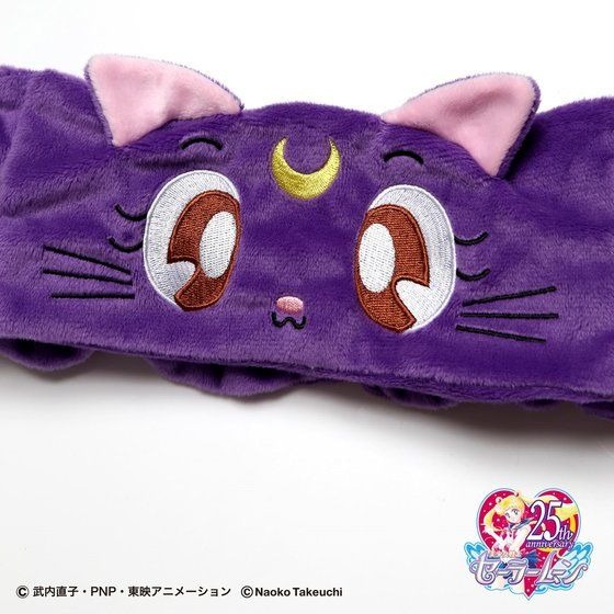 「【ゴノタンコラボ】美少女戦士セーラームーン　ヘアバンド第1弾（リニューアルVer.）/ ルナ」2,420円（税込）（C）Naoko Takeuchi