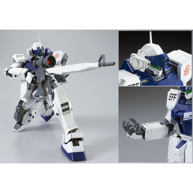 ＭＧ 1/100 ジム・スナイパーII（ホワイト・ディンゴ隊仕様）【再販】販売価格：4,180円（税込）（C）創通・サンライズ