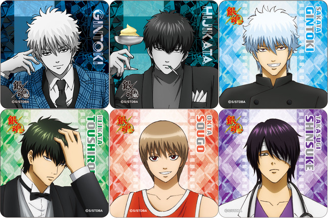 『銀魂　トレーディングアクリルバッジPart.5』10個入りセット 5,500円(税込)（C）空知英秋／集英社・テレビ東京・電通・BNP・アニプレックス