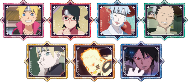 『BORUTO-ボルト- NARUTO NEXT GENERATIONS　トレーディングアクリルバッジ』10個入りセット 5,500円(税込)（C）岸本斉史 スコット／集英社・テレビ東京・ぴえろ