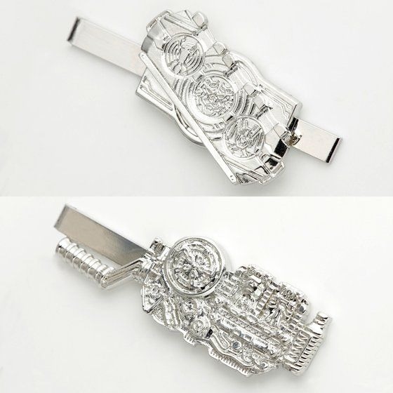 「仮面ライダー　ベルトモジュールタイピン」各3,300円（税込）（C）石森プロ・東映 （C）石森プロ・テレビ朝日・ADK EM・東映