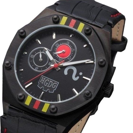 「ハロルズギアDG 仮面ライダーBLACK 30周年メモリアルウォッチ BLACK MODEL」33,000円（税込）（C）石森プロ・東映