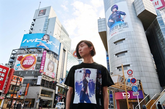 「攻殻機動隊 SAC_2045 共同パートナー企画」公安9課Tシャツ（C）士郎正宗・Production I.G/講談社・攻殻機動隊2045製作委員会 |（C）Shirow Masamune, Production I.G/KODANSHA/GITS2045　Anique Inc. All rights reserved.