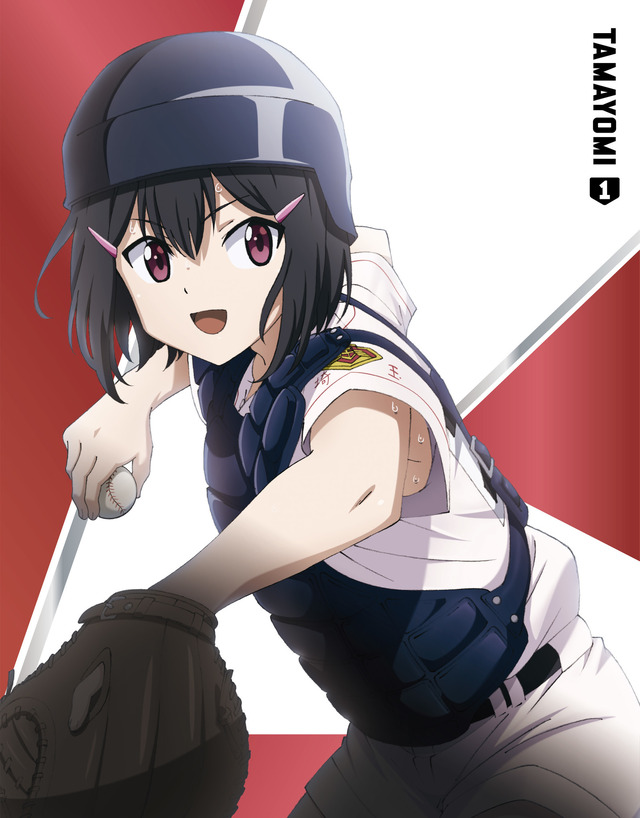 Blu-rayシリーズ第1弾「球詠1」両面ジャケット写真（C）マウンテンプクイチ・芳文社／新越谷高校女子野球部