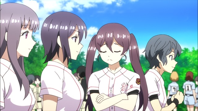 『球詠』第8話先行カット（C）マウンテンプクイチ・芳文社／新越谷高校女子野球部