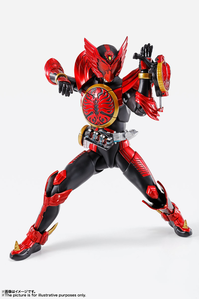 「S.H.Figuarts（真骨彫製法）仮面ライダーオーズ タジャドル コンボ」7,500円（税別）（C）石森プロ・東映