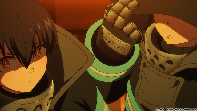 『炎炎ノ消防隊 弐ノ章』場面カット（C）大久保篤・講談社／特殊消防隊動画広報課