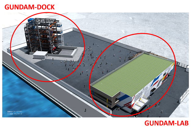 「GUNDAM FACTORY YOKOHAMA」（C）創通・サンライズ