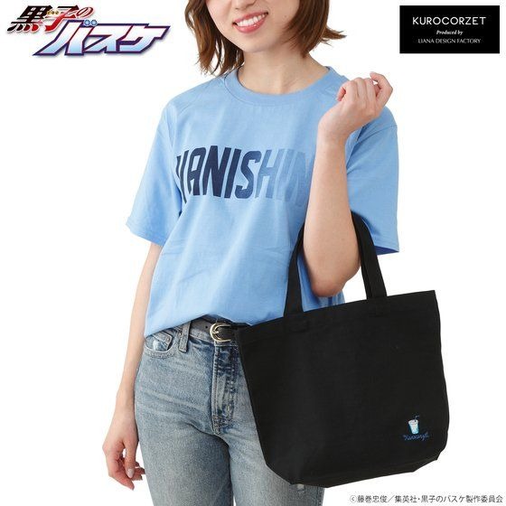 「黒子のバスケKUROCORZET ストリートスポーツ 刺繍ミニトート」3,300円（税込）(C)藤巻忠俊／集英社・黒子のバスケ製作委員会