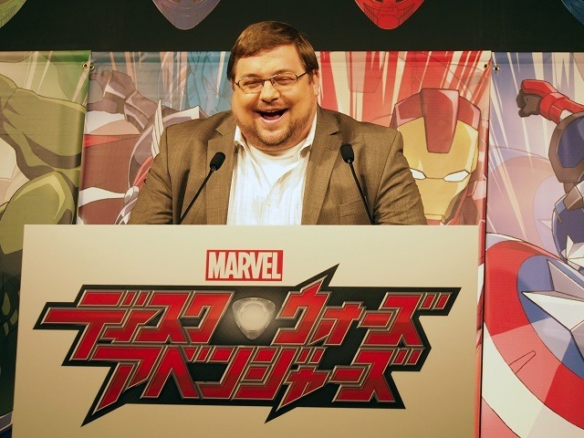 マーベル、ディズニー、東映、バンダイが見せる”本気”　「ディスク・ウォーズ：アベンジャーズ」製作発表会見　T.M.Revolutionも登壇