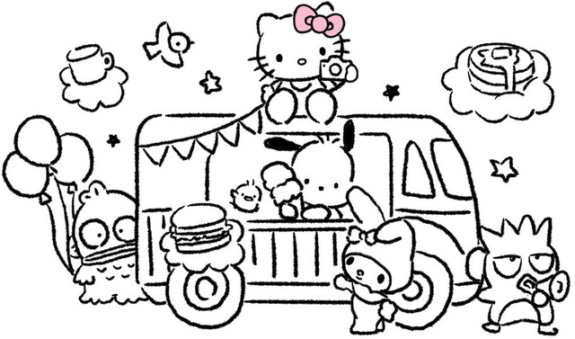 「SANRIO CAFE 池袋店」（C）1976, 1985 , 1988, 1989 , 1993, 1996, 2001, 2005, 2020 SANRIO CO.,LTD TOKYO JAPAN（C）2013, 2020 SANRIO CO.,LTD. S D ・ G