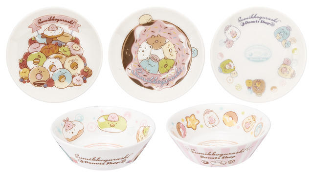 F賞：食器コレクション(全5種)スイーツプレート／デザートボウル(C)2020 San-X Co., Ltd. All Rights Reserved.