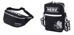 NERVのロゴ入りウエストバッグ、サコッシュ 2,990円（税抜）