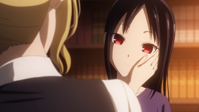 『かぐや様は告らせたい？ ～天才たちの恋愛頭脳戦～』第9話先行カット（C）赤坂アカ／集英社・かぐや様は告らせたい製作委員会