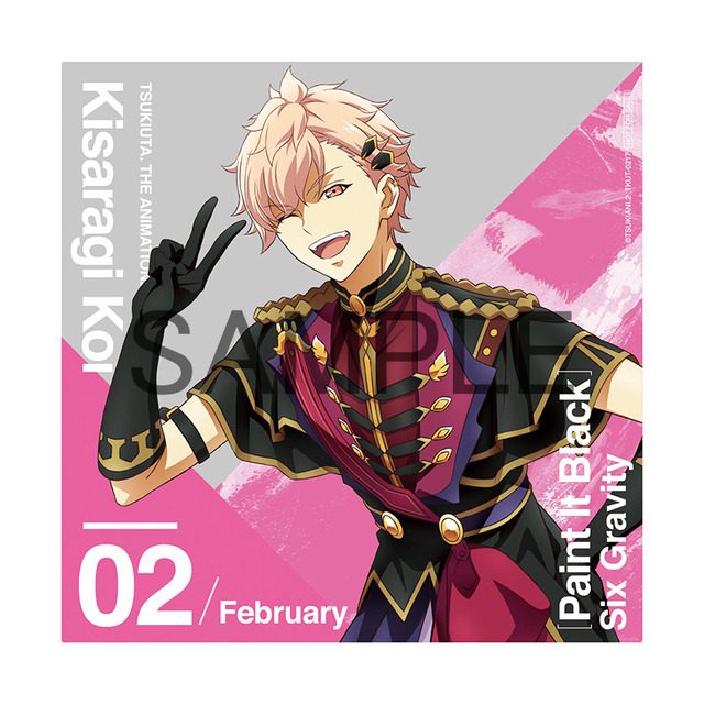 「Paint It Black」／Six Gravity HMVオリジナル特典：クリアジャケットシート（如月恋）（C） TSUKIANI.2