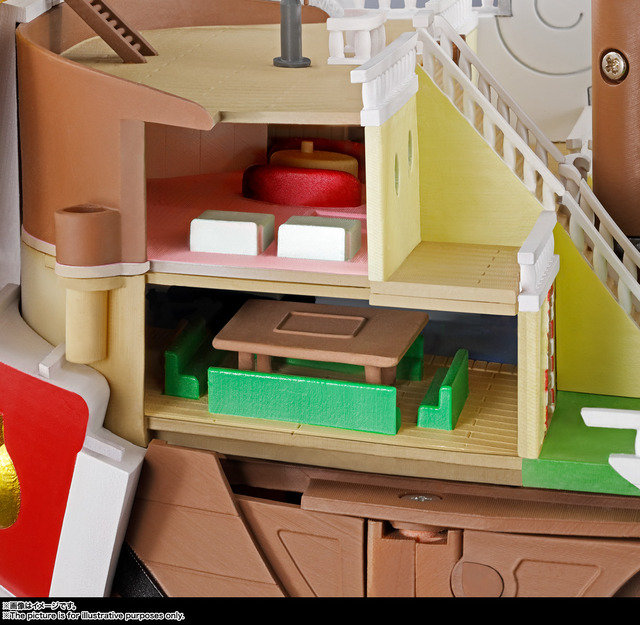 「超合金 サウザンド・サニー号」価格：35,200円(税10%込)（C）尾田栄一郎／集英社･フジテレビ・東映アニメーション