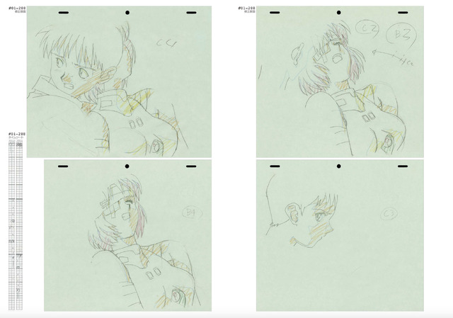 「新世紀エヴァンゲリオン 原画集 Groundwork of EVANGELION Vol.1」2,000円（税抜）(C)カラー／Project Eva.