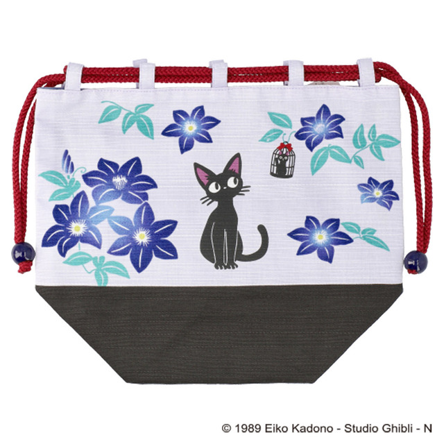 「魔女の宅急便 巾着バッグ 鉄線」1,800円(税別）（C）1989 Eiko Kadono - Studio Ghibli - N