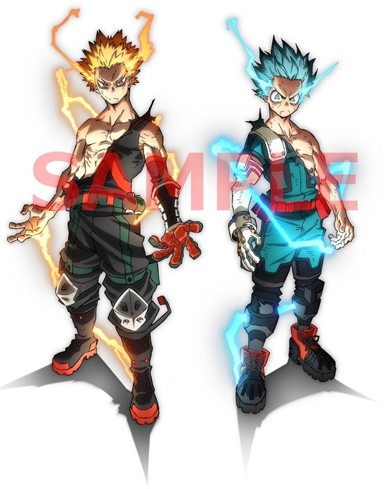 『僕のヒーローアカデミア THE MOVIE ヒーローズ：ライジング』【TOHO animation STOREオリジナルグッズ付きバンドルセット】オリジナルアクリルキーホルダー（C）堀越耕平／集英社