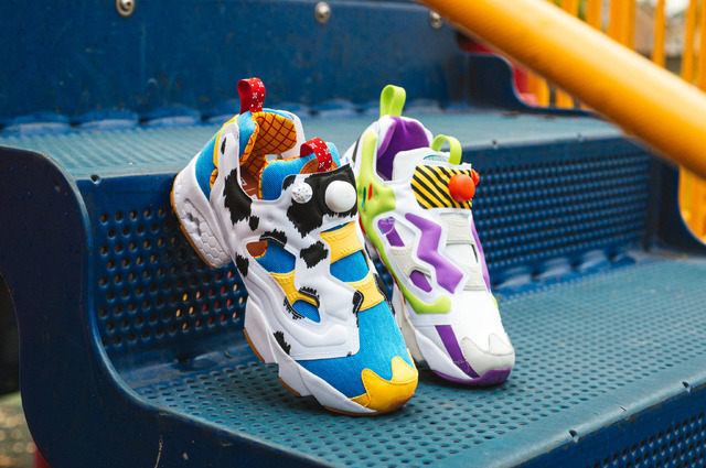 「Buzz & Woody Instapump Fury」28,000円（税抜）（C）Baitme.jp. All Rights Reserved.（C）Disney