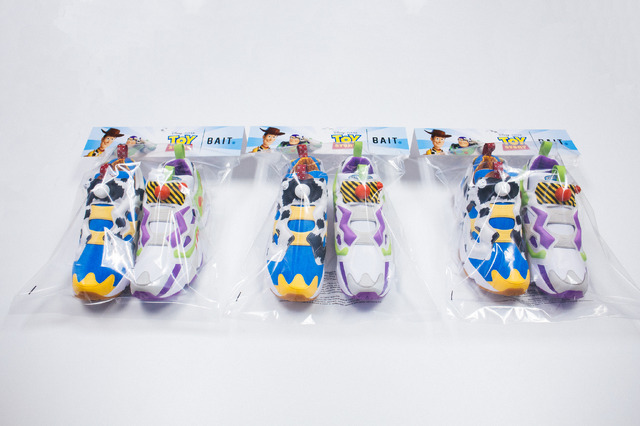「Buzz & Woody Instapump Fury」28,000円（税抜）（C）Baitme.jp. All Rights Reserved.（C）Disney