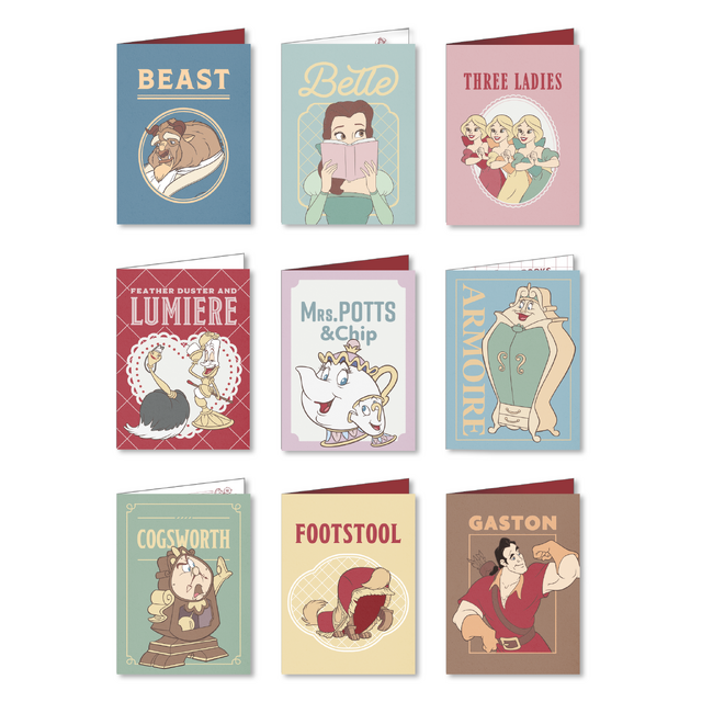 メッセージカード（ランダム9種）450円（C）Disney