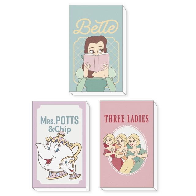 メモセット（ベル）800 円（C）Disney