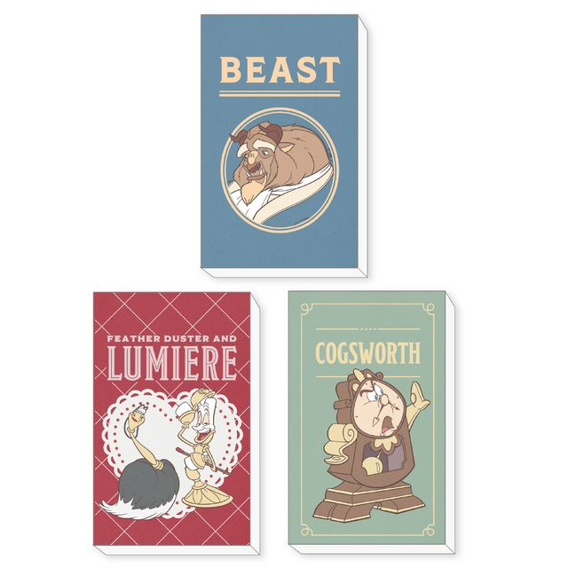 メモセット（野獣）800 円（C）Disney